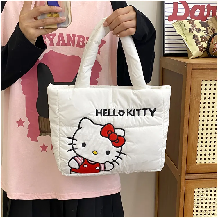 HelloKitty Down Cotton Tote Bag