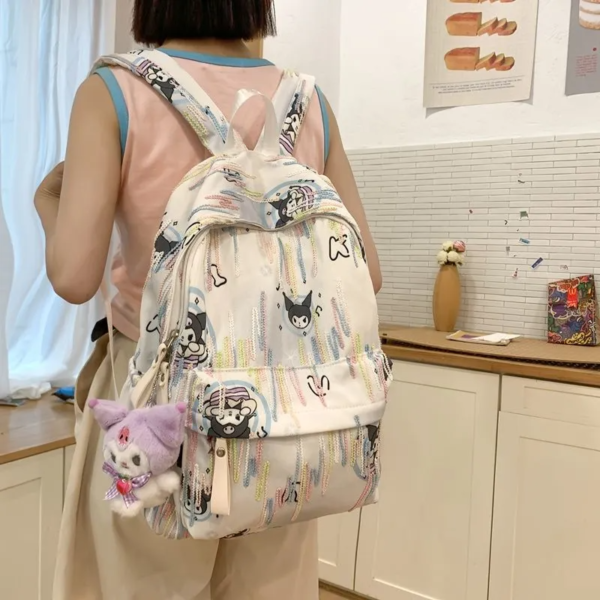 Kuromi Sweet Cool Cute Backpack