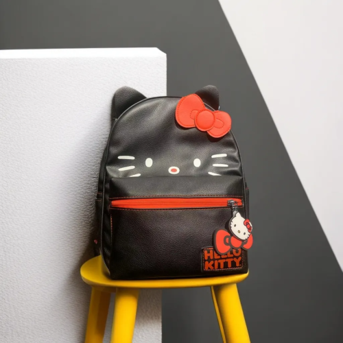 HelloKitty Cute Black Compact Backpack