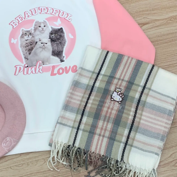 HelloKitty Cute Cashmere Scarf