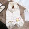 Pompom Purin Autumn and Winter Thickened Scarf