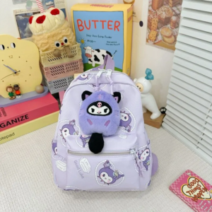 Kuromi Cute Kindergarten Girl Backpack