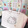 HelloKitty Cute Sweet Girls Soft Leather Shoulder Handbag