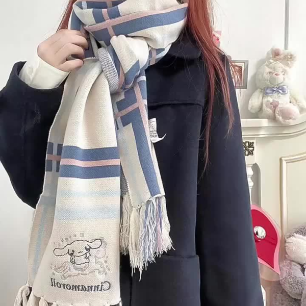 Cinnamoroll Warm and Cute Cozy Scarf