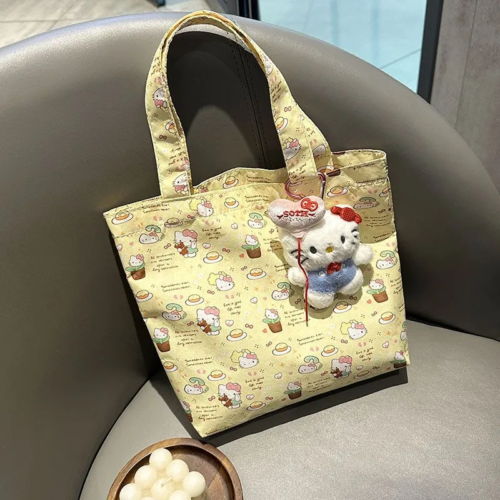 HelloKitty Large Capacity Canvas Tote Bag