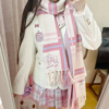 Cinnamoroll Warm and Cute Pink Scarf