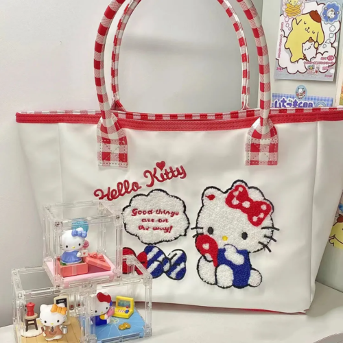 HelloKitty Cute Student Large Capacity Tote Bag