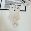 HelloKitty Cute white wool socks