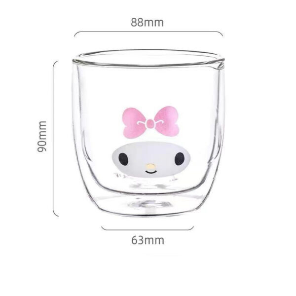 MyMelody Sweet and Cute Clear Cups