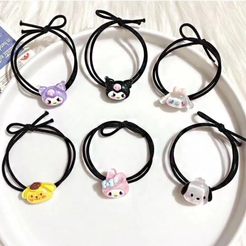 HelloKitty Sweet and Cute Cartoon Hair Rope