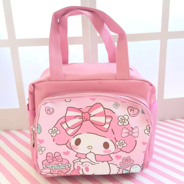 MyMelody Thickened Waterproof Student Lunch Bag for Work