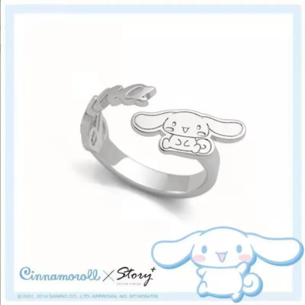 Cinnamoroll Stylish Personalized Rings