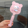 HelloKitty Pink long curly hair anti-static fluffy airbag comb