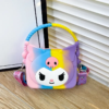 Kuromi Children's cartoon silicone handbag