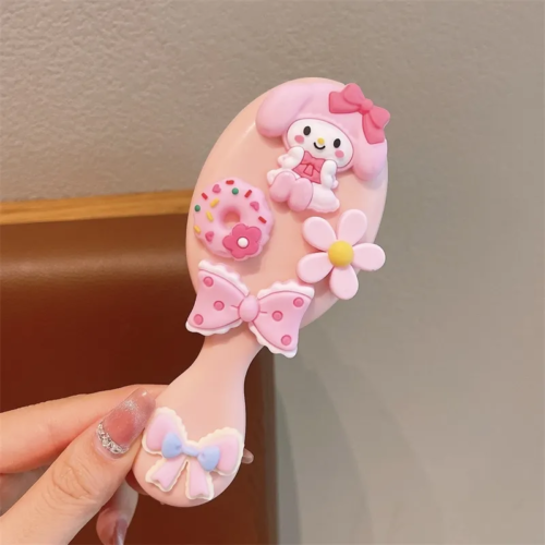 MyMelody Cute Pink Children's Portable Air Comb