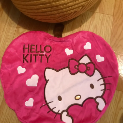 HelloKitty Cute Sweet Embroidery Milk Velvet Pillow