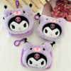 Kuromi Purple Cute Plush Coin Purse