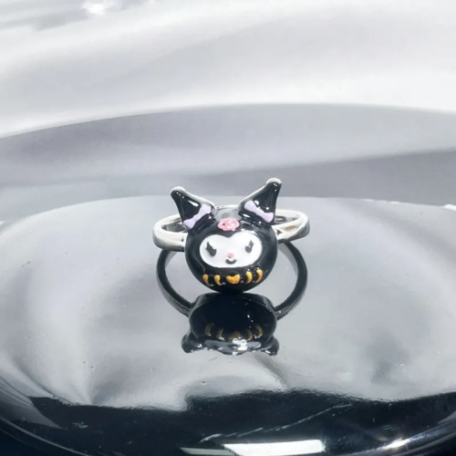 Kuromi Super Cute Cartoon Cute Rings