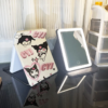 Kuromi Foldable Rechargeable Makeup Mirror with Light