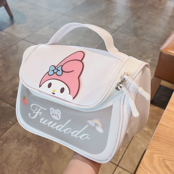 MyMelody Cute Frosted Waterproof Cosmetic Bag