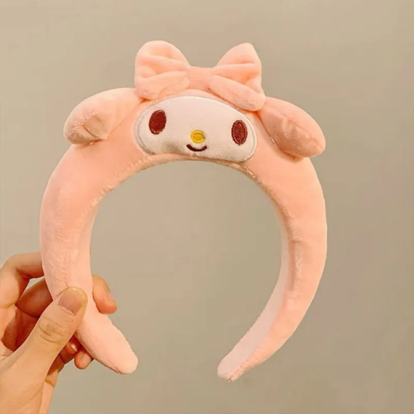 MyMelody Plush thickened super cute hair bands show face small