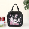 Kuromi Cute black tote insulated bag