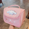 Cinnamoroll Cute Pink Waterproof Frosted Cosmetic Bag