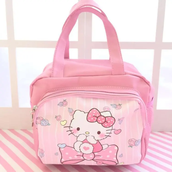 HelloKitty Pink Reversible Pattern Thickened Waterproof Lunch Bag