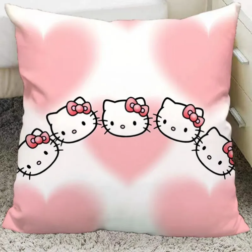 HelloKitty Sweet Pink Heart Pillow