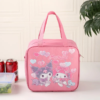 Kuromi Cute Pink Waterproof Tote Insulated Bag