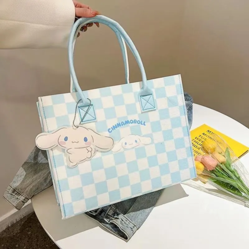 Cinnamoroll Cute Tote Large Capacity Felt Bag