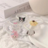 Hair Ties Cartoon cute girl small leather band