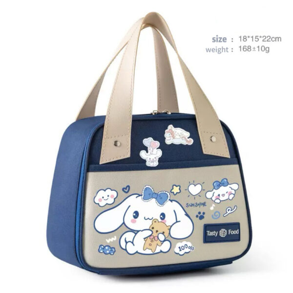 Cinnamoroll Sweet Cool Insulated Thickened Waterproof Tote Lunch Bag