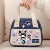 Kuromi Sweet Cool Thickened Waterproof Tote Lunch Bag