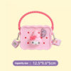 MyMelody Pink Fashion Silicone Crossbody Bag Coin Purse