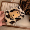 HelloKitty Leopard Print Fashion Plush Coin Purse