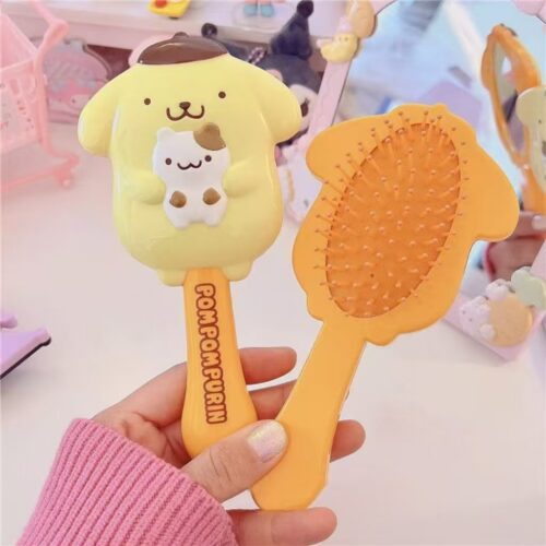 Pompom Purin Cute 3D Portable Anti-static Air Cushion Comb