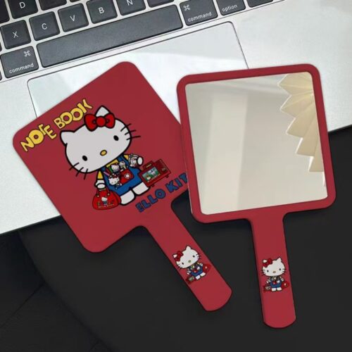 HelloKitty Student Handle Cosmetic Mirror