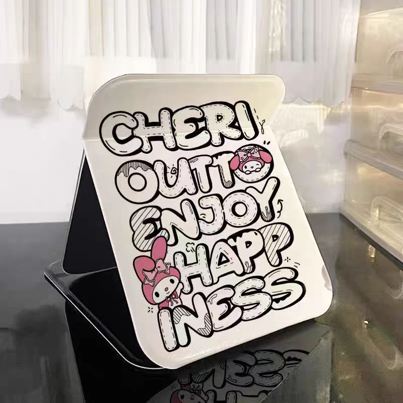MyMelody Folding Pink Sweet Cool Girl Makeup Mirror