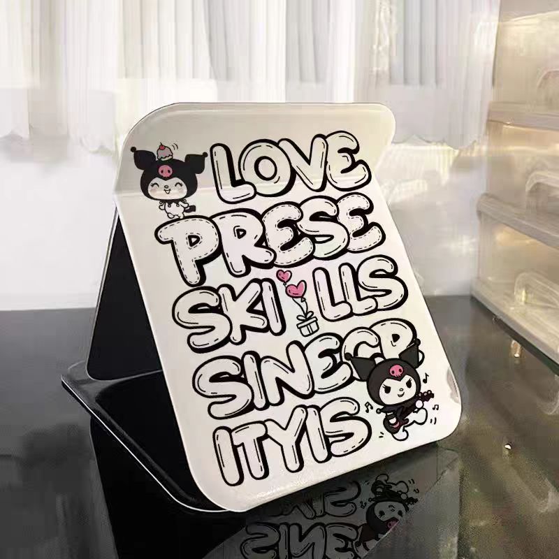 Kuromi Folding Sweet Cool Girl Makeup Mirror