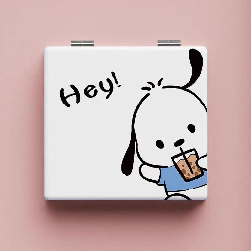 Pochacco Cute and Sweet Portable Folding Makeup Mirror