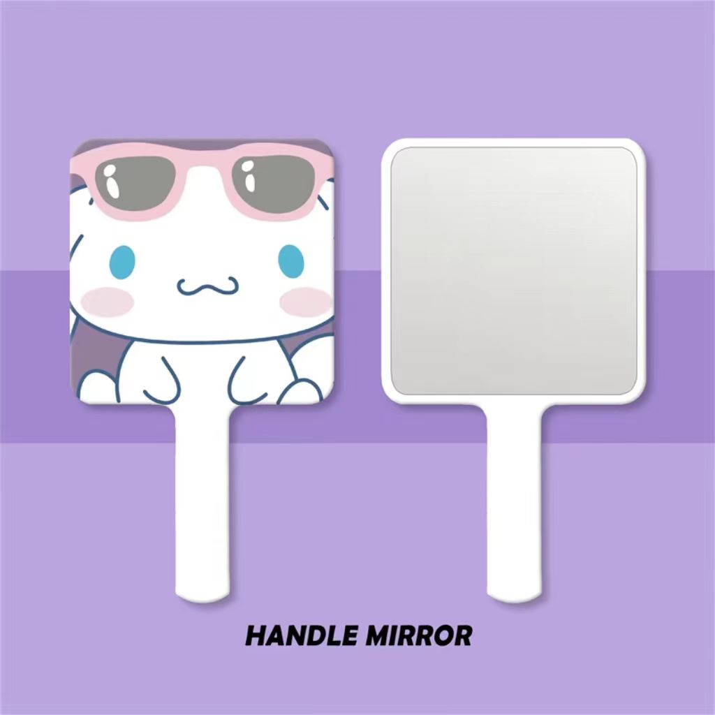 Cinnamoroll Portable Cute and Playful Handheld Cosmetic Mirror