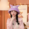 Kuromi Cute and sweet purple plush cartoon hat